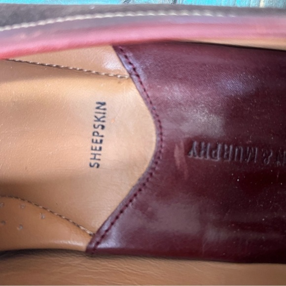 Johnston & Murphy Sheepskin Brown Loafers Size 11 - Picture 15 of 16
